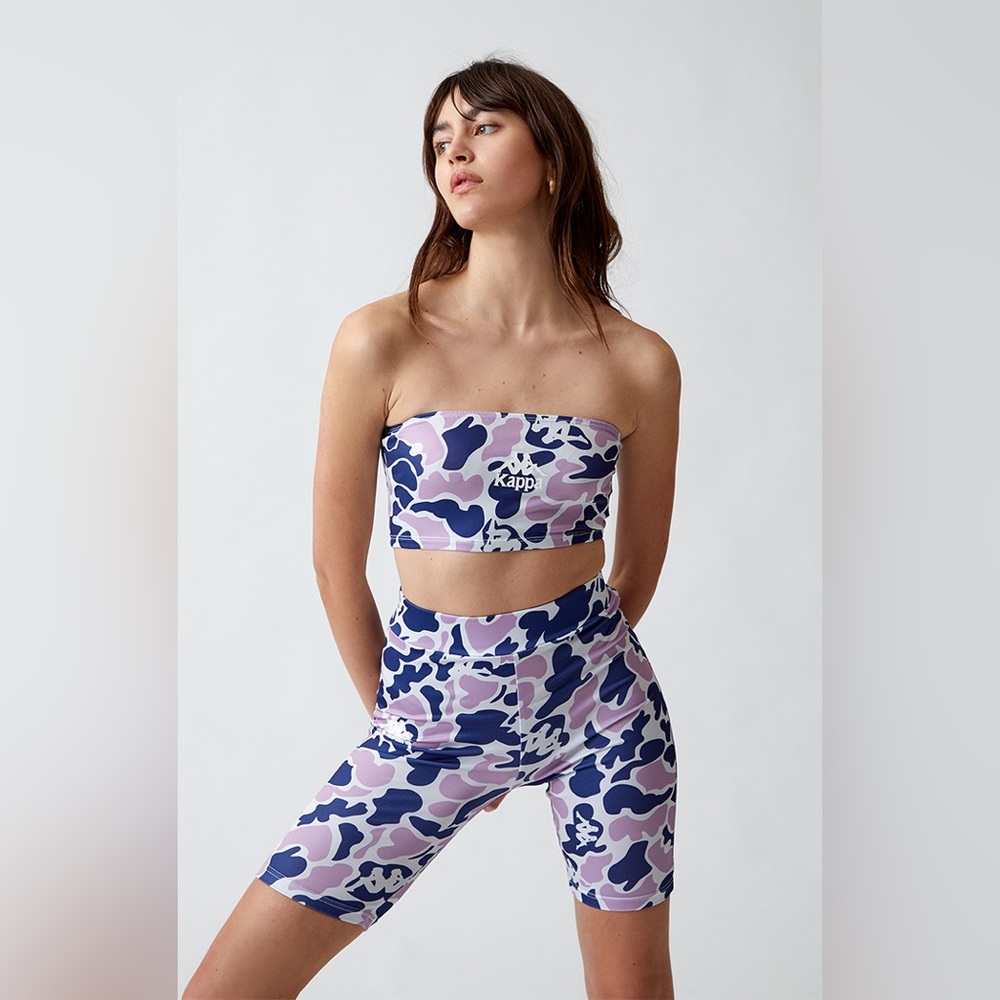 Kappa Purple Authentic Pearlin Tube Top